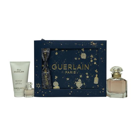 GUERLAIN Mon Guerlain Gift Set 50ml Eau De Parfum + 5ml Eau De