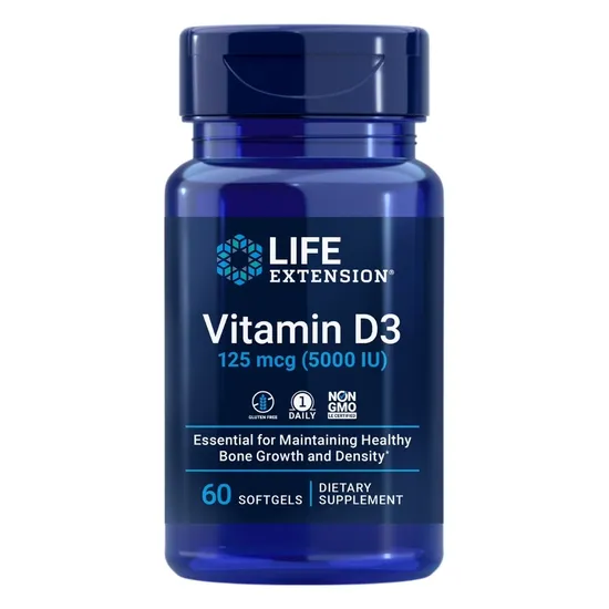 Life Extension Vitamin D3 5000iu Softgels
