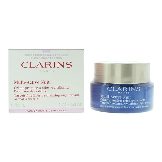 Clarins Multi Active Night Cream For Dry Skin