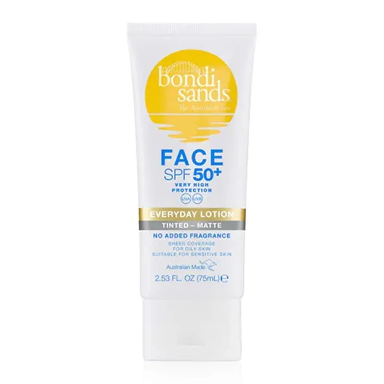 Bondi Sands SPF 50+ Matte Tinted Face Lotion