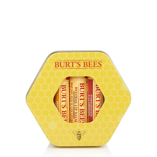 Burt's Bees Lip Balm Trio Tin Gift Set