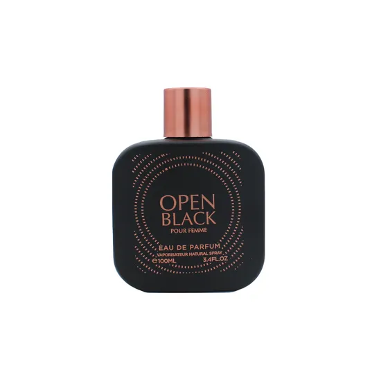 Designer Collection Open Black Pour Femme