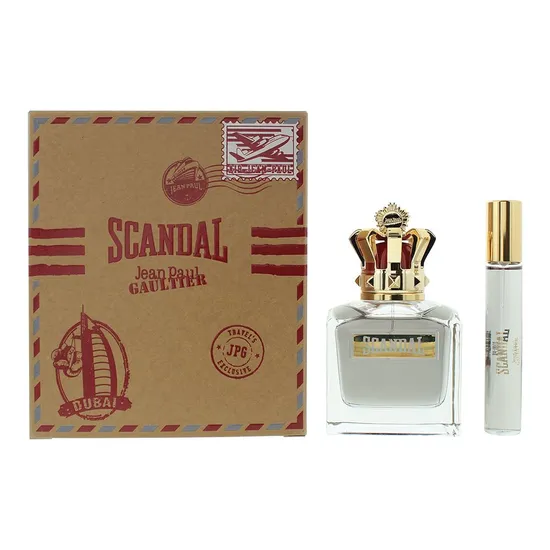 Jean Paul Gaultier Scandal Pour Homme Gift Set 100ml Eau De Toilette + 10ml Eau De Toilette