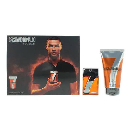 Cristiano Ronaldo CR7 Fearless Gift Set 30ml Eau De Toilette + 150ml Shower Gel