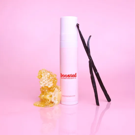 Boosted Tape Remover & Body Oil