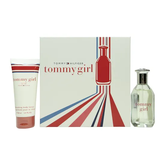 Tommy Hilfiger Tommy Girl Gift Set 50ml Eau De Toilette + 100ml Body Lotion