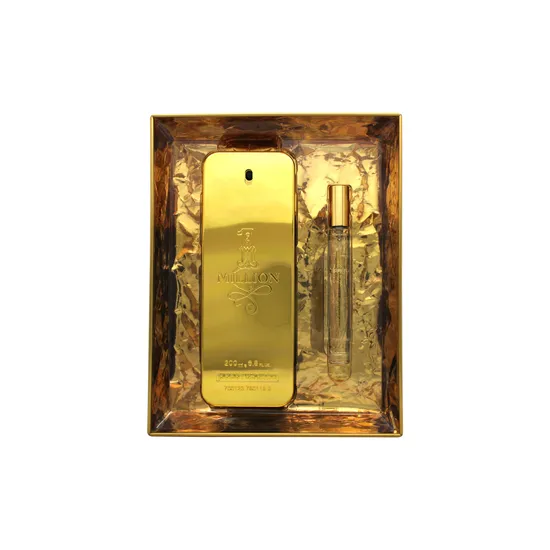 Paco Rabanne 1 Million Gift Set 200ml Eau De Toilette + 10ml Eau De Toilette