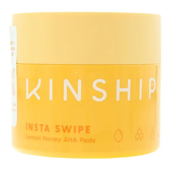 Kinship Insta Swipe Lemon Honey AHA Exfoliating Pads