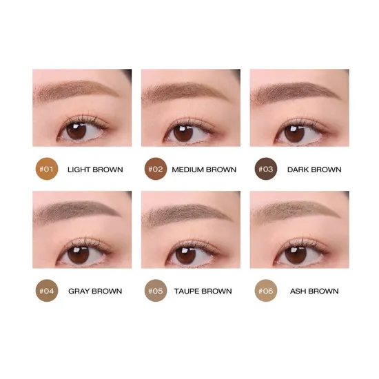 Lilybyred Skinny Mes Brow Pencil 02 #Medium Brown