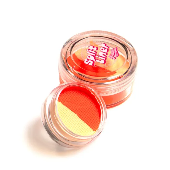 Glisten Cosmetics Peach Melba Uv Orange & Peach Split Liner Eyeliner Large - 10G