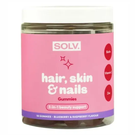 SOLV Hair, Skin & Nails Gummies