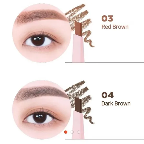Lilybyred Hard Flat Brow Pencil 04 #Dark Brown