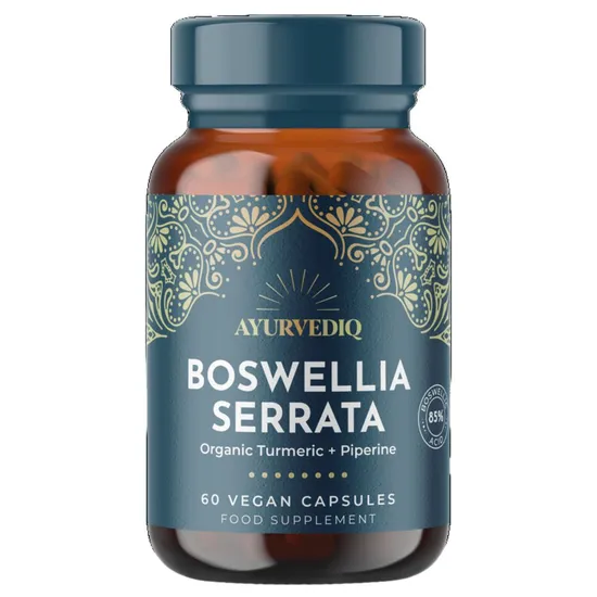 Ayurvediq Wellness Boswellia Serrata With Organic Turmeric & Black Pepper Extract Capsules