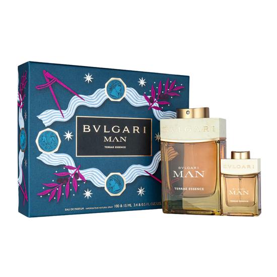 Bvlgari Man Terrae Essence Eau De Parfum Men's Aftershave Gift Set