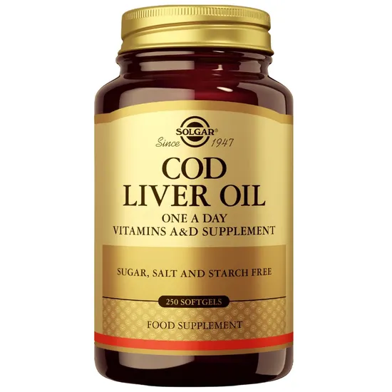 Solgar Cod Liver Oil Softgels