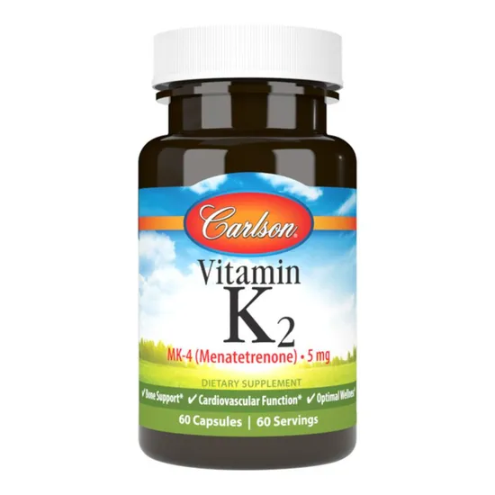 Carlson Labs Vitamin K2 MK-4 5mg Capsules