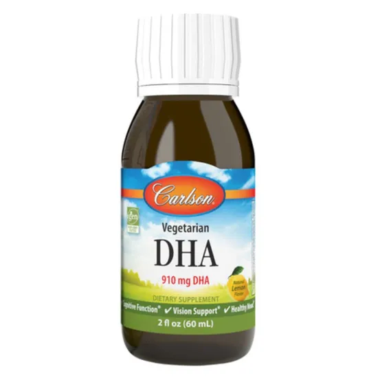 Carlson Labs Vegetarian DHA Natural Lemon