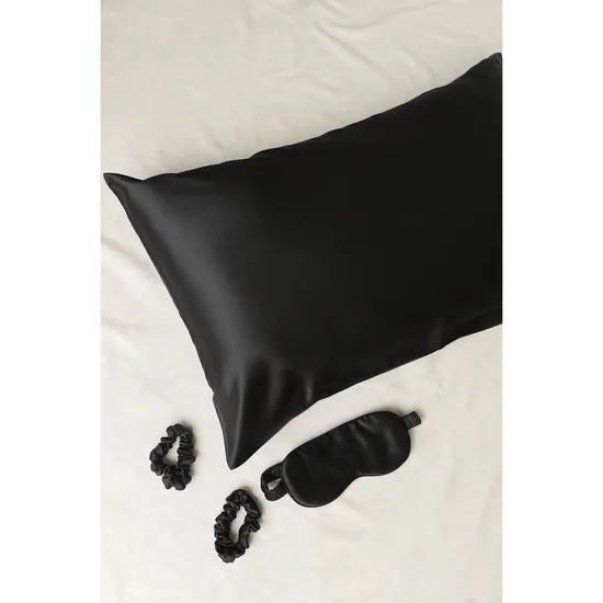 Ness & Me 100% Mulberry Silk Pillowcase & Eye Mask Set