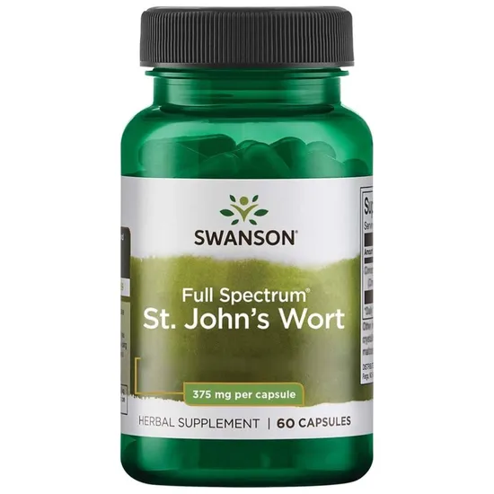 Swanson St. John's Wort 375mg Capsules
