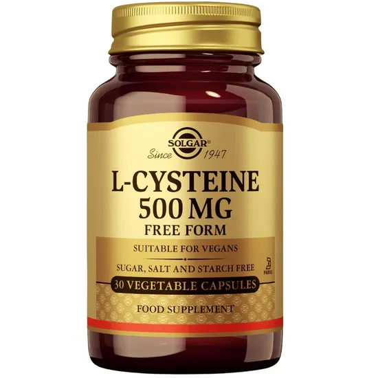 Solgar L-Cysteine 500mg Vegicaps