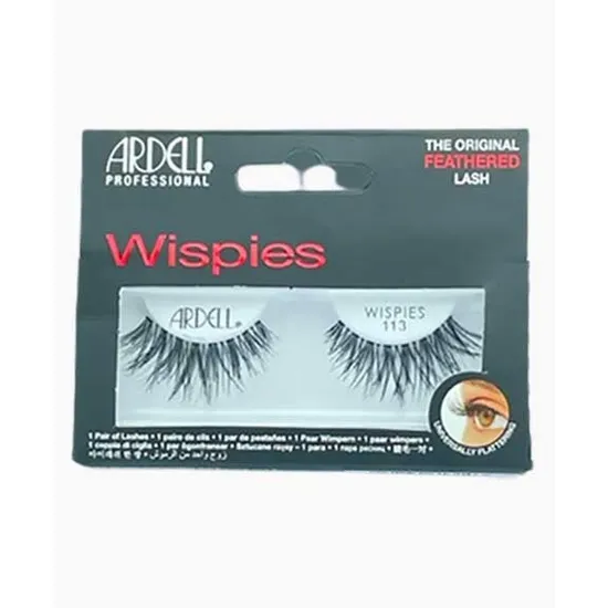 Ardell Wispies False Eyelashes 113 Black