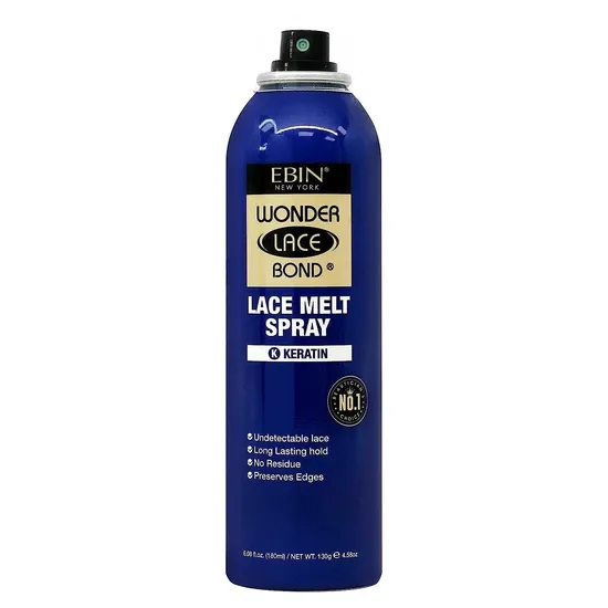 Ebin New York Wonder Lace Bond Lace Melt Spray Keratin Biotin 180Ml