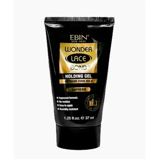 Ebin New York Wonder Lace Bond Holding Gel Extreme Firm Hold Supreme 120Ml
