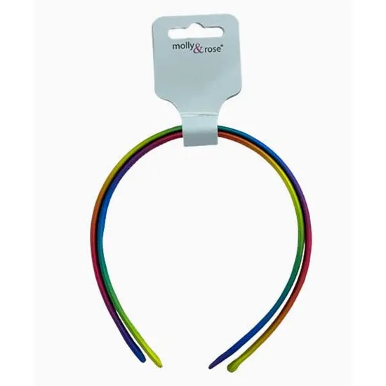 Molly And Rose Wide Rainbow Aliceband