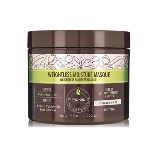 Macadamia Weightless Moisture Masque 222Ml