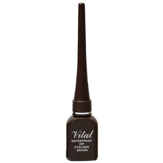Vital Makeup Waterproof Dip Eyeliner Brown