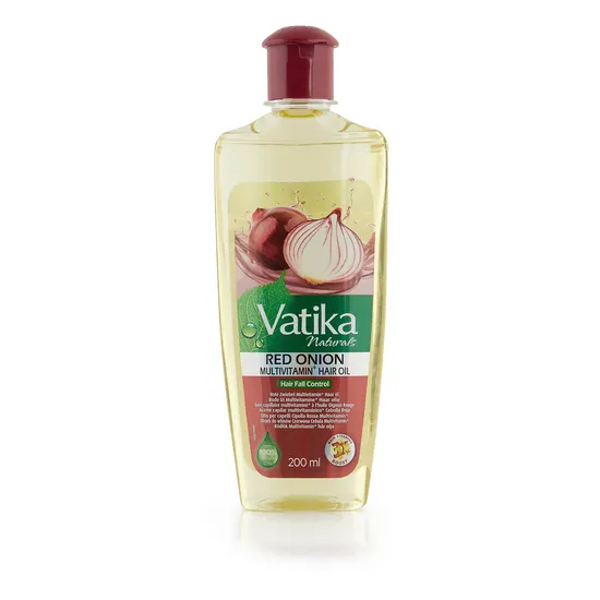 Dabur Vatika Naturals Red Onion Enriched Multivitamin Hair Oil-Hair Fall Control