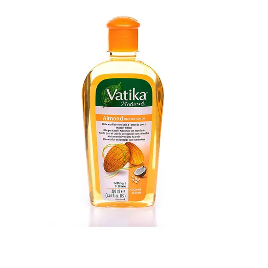 Dabur Vatika Natural Almond Enriched Hair Oil Softness & Shine Vitamins