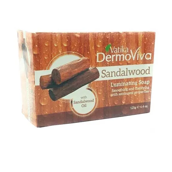 Dabur Vatika Dermo Viva Sandalwood Luminating Soap