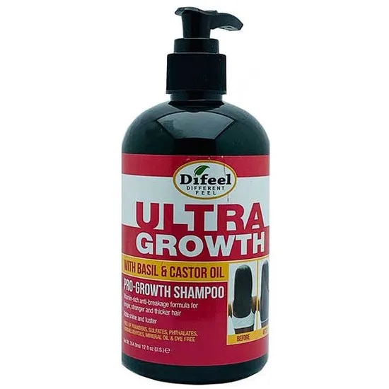 Difeel Ultra Growth Pro Growth Shampoo With Basil