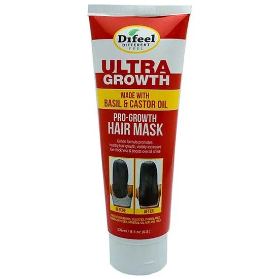 Difeel Ultra Growth Pro Growth Hair Mask With Basil 354.9Ml