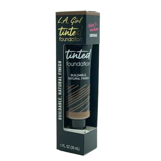 L.a. Girl Tinted Foundation With Natural Finish Chestnut