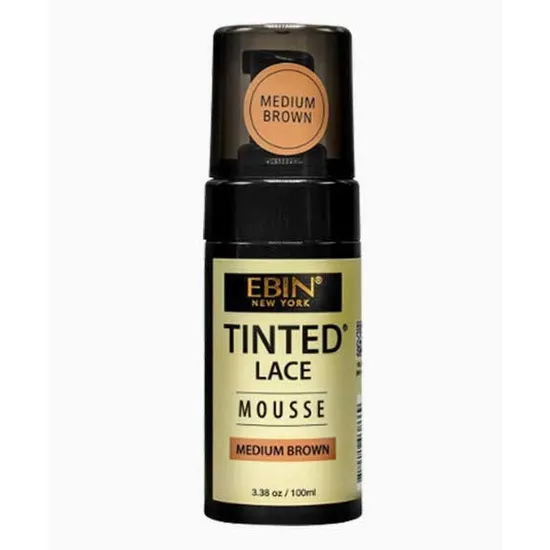 Ebin New York Tinted Lace Mousse 100Ml / Medium Brown