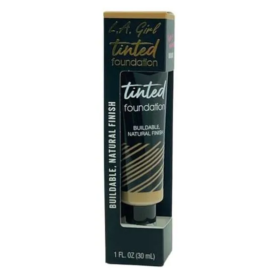 L.a. Girl Tinted Foundation With Natural Finish Tan