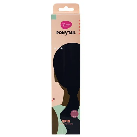 Feme The Collection Synthetic Ponytail Spin