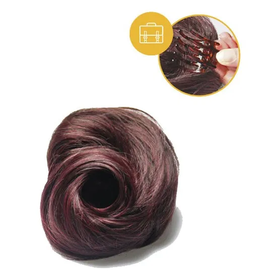 Feme Synthetic Bohemian Twist Bun