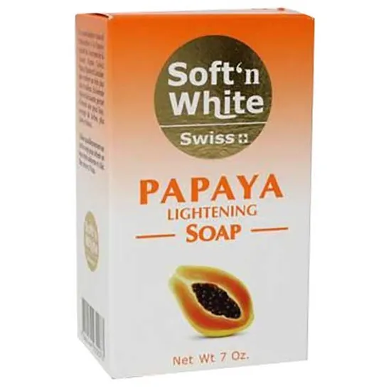 Mamado Swiss Soft N White Papaya Herbal Lightening Soap