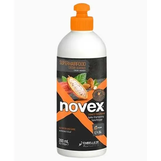 Novex Super Hair Food Cocoa Plus Almond Leave-In Conditioner