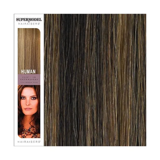 Hairaisers Supermodel Human Hair Clip In Extensions