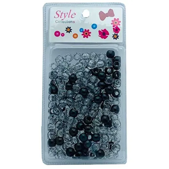 Beauty Collection Style Collection Hair Beads BD008 Black