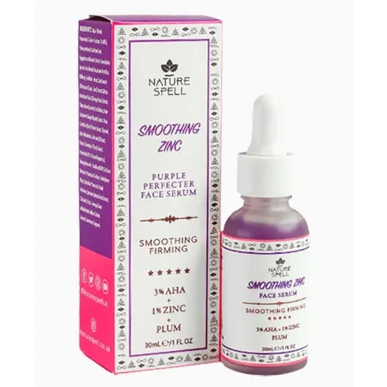 Nature Spell Smoothing Zinc Purple Perfecter Face Serum