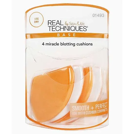 Real Techniques Smooth & Perfect 4 Miracle Blotting Cushions