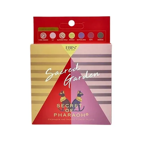 Ebin New York Secret Of Pharaoh Sacred Garden Eyeshadow & Pressed Pigment Palette