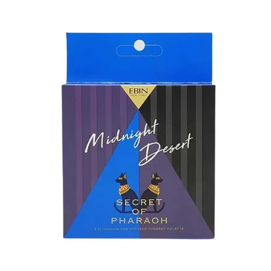 Ebin New York Secret Of Pharaoh Midnight Desert Eyeshadow & Pressed Pigment Palette