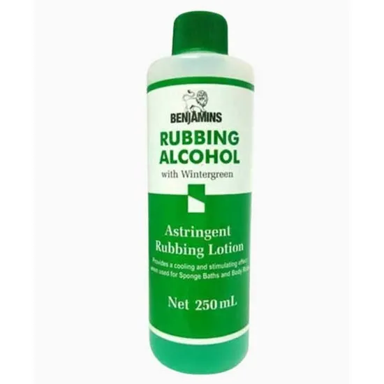 Benjamins Rubbing Alcohol With Wintergreen