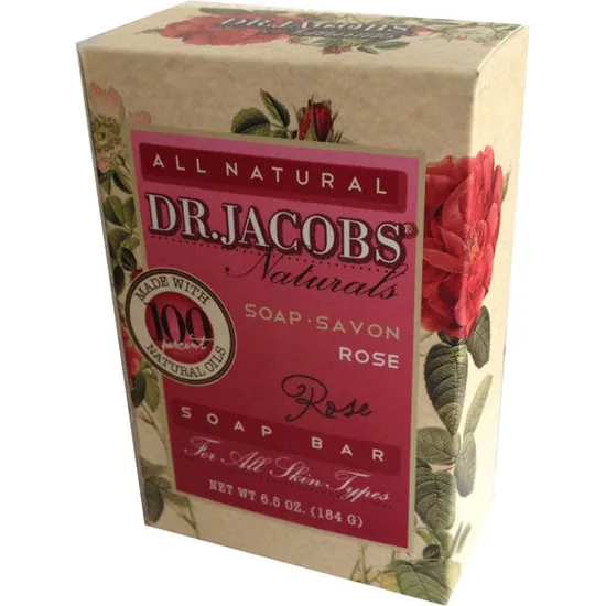 Dr. Jacobs Rose Soap Bar